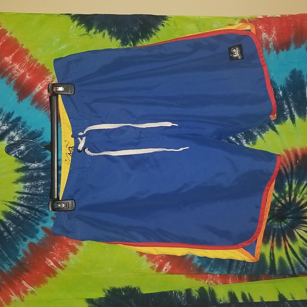 Vintage 90's Lost Men's Board Shorts Sz 34